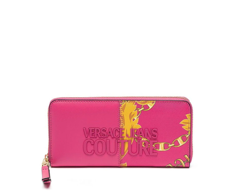 Versace Jeans Zip Fastening Women Wallet - Pink