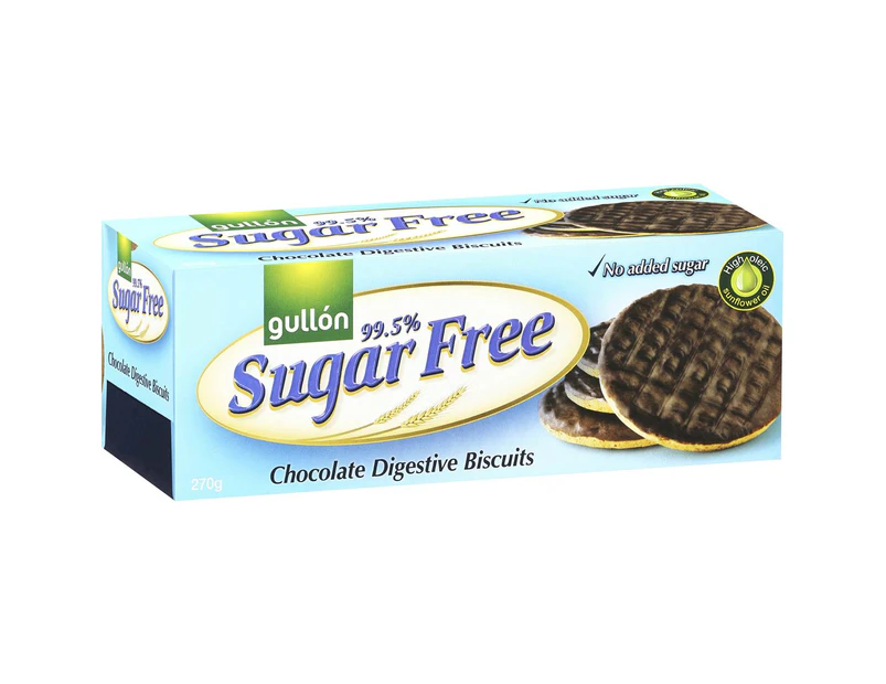 Gullon Sugar Free Digestives Chocolate Biscuits 270g