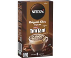 Nescafe Tim Tam Original Chocolate Mocha Coffee 8 Pack