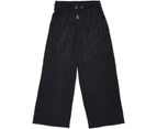 Diesel Girls Black Sparkly Joggers with Elasticated Waist