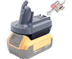 Battery Adapter Convert for Dewalt Milwaukee 18V-20V Battery to Dyson V6 Series Vacuum