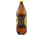 L&P Lemon and Paeroa NZ Famous Fizzy Soda Soft Drink Bottle 1.5L