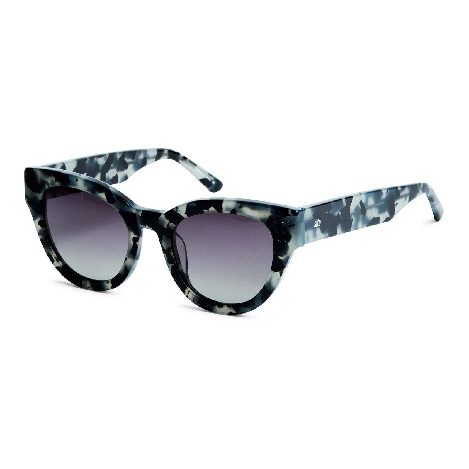 Sito Soul Fusion SISFN001S Black Tortoise / Smoke Gradient Lenses