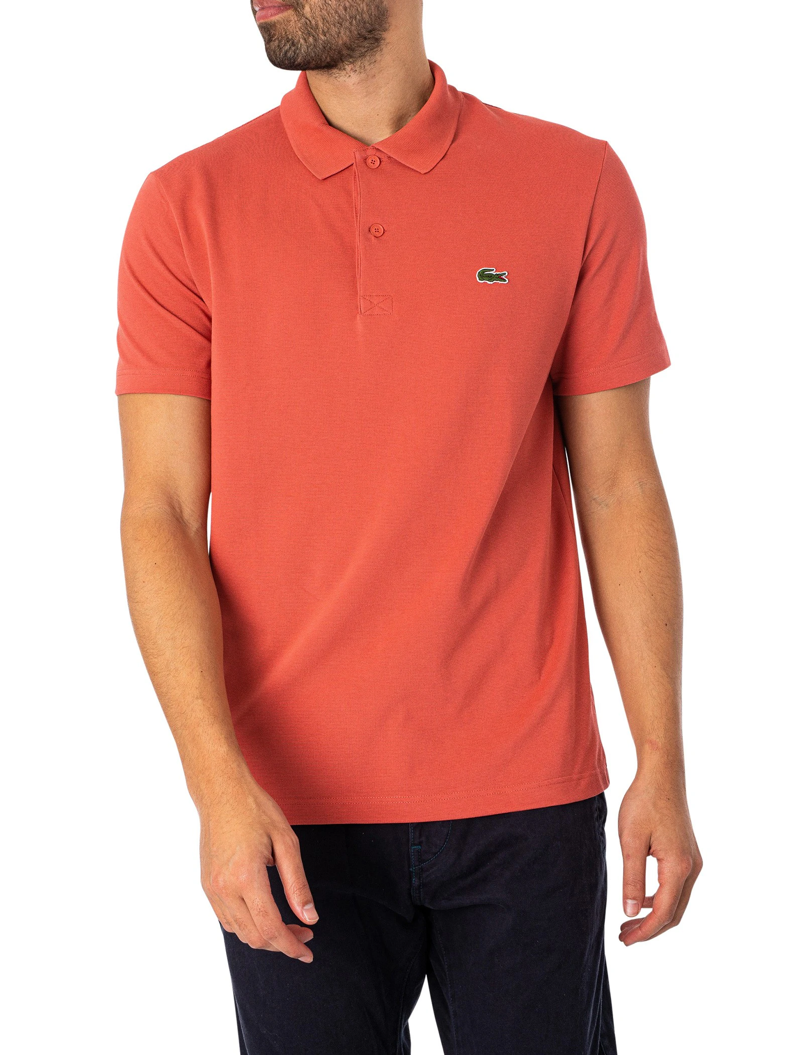 Lacoste Men's Classic Logo Polo Shirt - Red