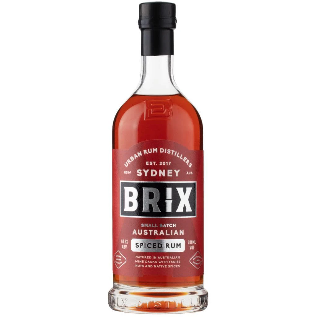 BRIX SPICED RUM 40.8% 700ML