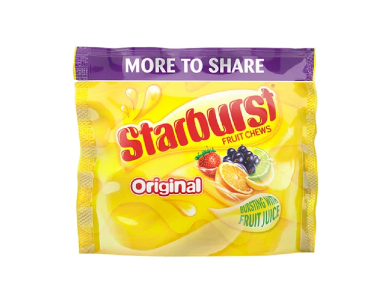 Starburst Original Fruit Chews Large Share Pack 350g