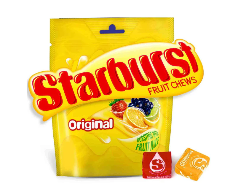 Starburst Original Fruit Chews Pack 141g