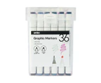 Graphic Markers, 36 Pack - Anko