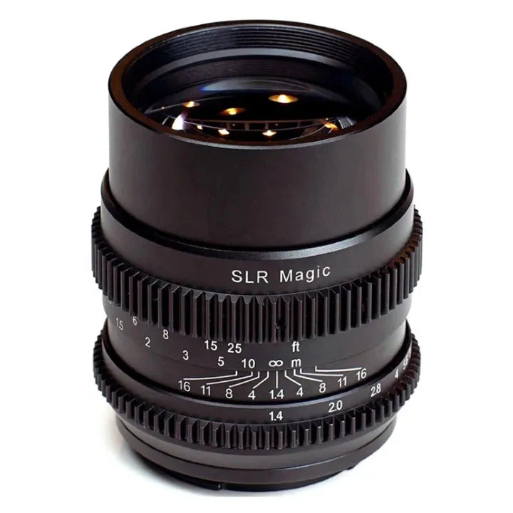 SLR Magic CINE 75mm F/1.4 Camera Cinema Lens for Sony E Mount