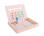 Zaloife Montessori Toys Wooden Puzzle Sorting Box Kids Educational Toys with Hourglass Game, Wooden Toys Children's Toys