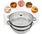 High quality 3 tier stainless steel steamer pressure cooker pressure cooker set glass lid