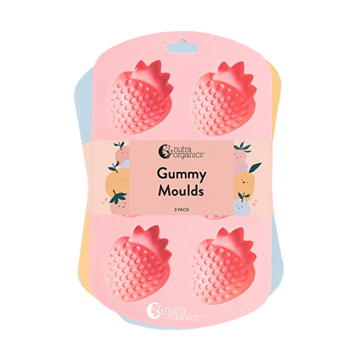 Nutra Organics Gummy Mould x 3 Pack