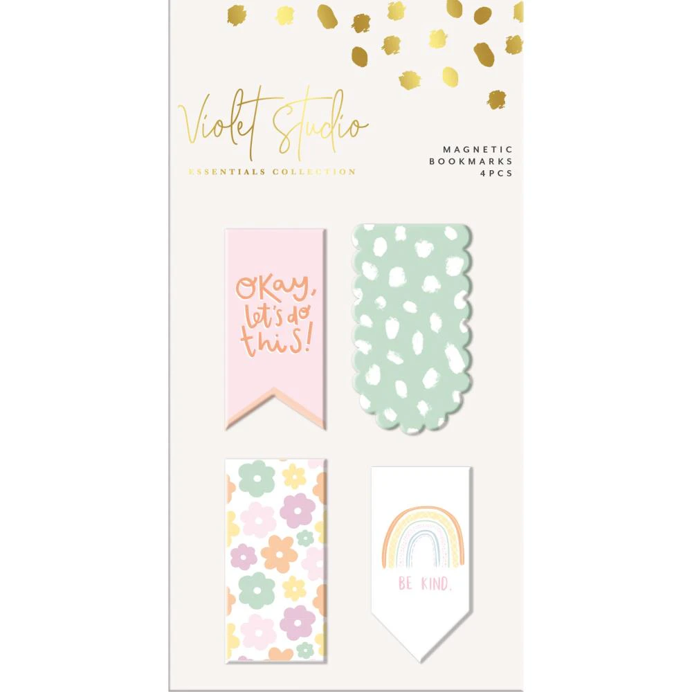 Violet Studio Magnetic Bookmarks Pastel Crush*