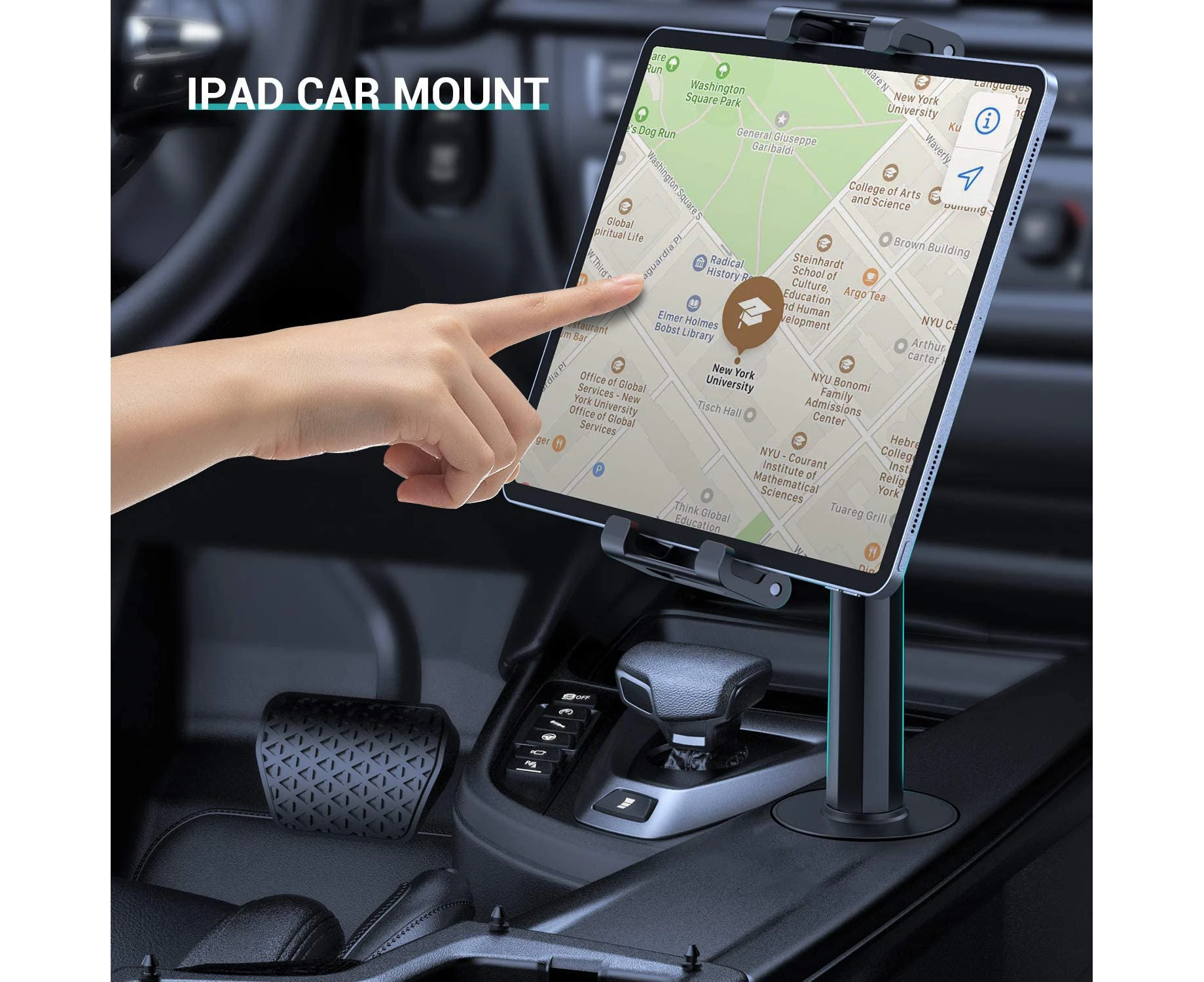 Car Cup Holder Tablet Mount,Tablet & Smartphone Car Cradle Holder