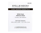 Spellinders White Foam Adhesive Strips - 2MM