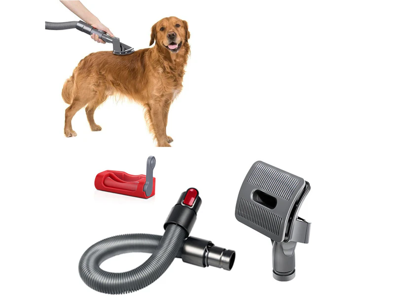 Pet Grooming Brush Kit Dog Hair Brush Vacuum Attachment for Dyson V6 Vacuum