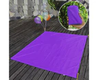 Ultralight Pocket Picnic Mat Oversized Ground Mattress for Outdoor Purple