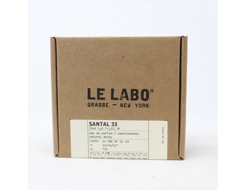 Le Labo Santal 33 By Le Labo Eau De Parfum Spray 1 Oz