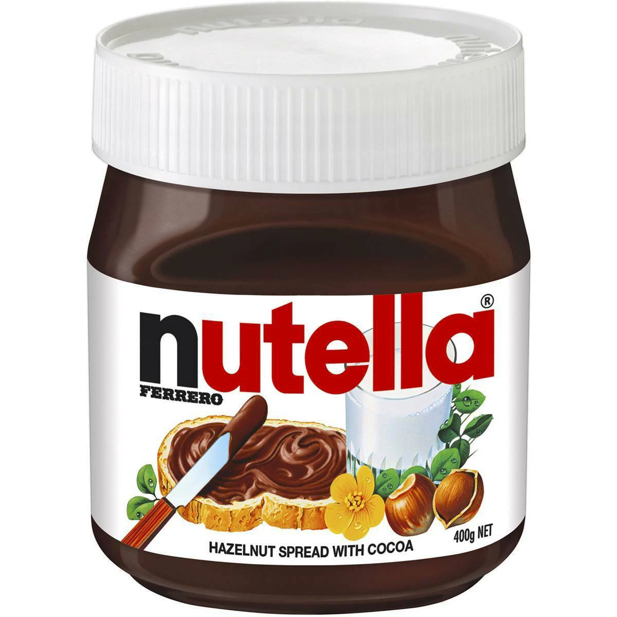 Ferrero Nutella Chocolate Hazelnut Spread - 400g