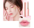 0.8g Lip Gloss Natural Daub Smoothly Ultralight Temperature Change Lipstick Lip Balm for Party -Peach