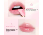 0.8g Lip Gloss Natural Daub Smoothly Ultralight Temperature Change Lipstick Lip Balm for Party -Peach