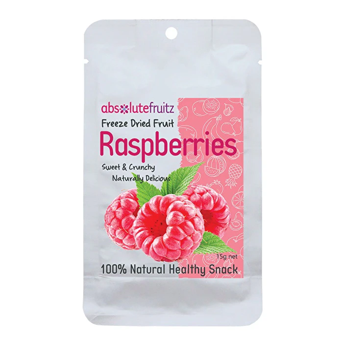 Absolute Fruitz AbsoluteFruitz FreezeDried Whole Raspberries 15g