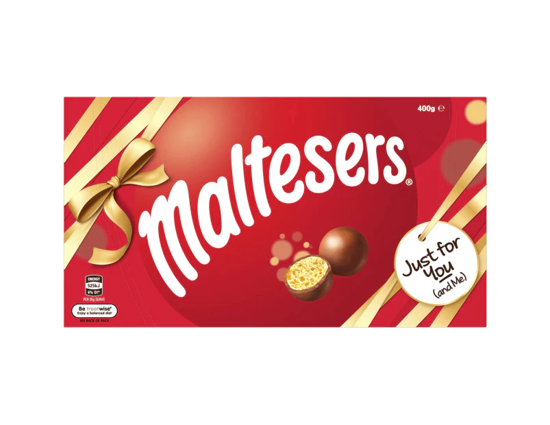 Maltesers Milk Chocolate Crunchy Balls Gift Box 400g