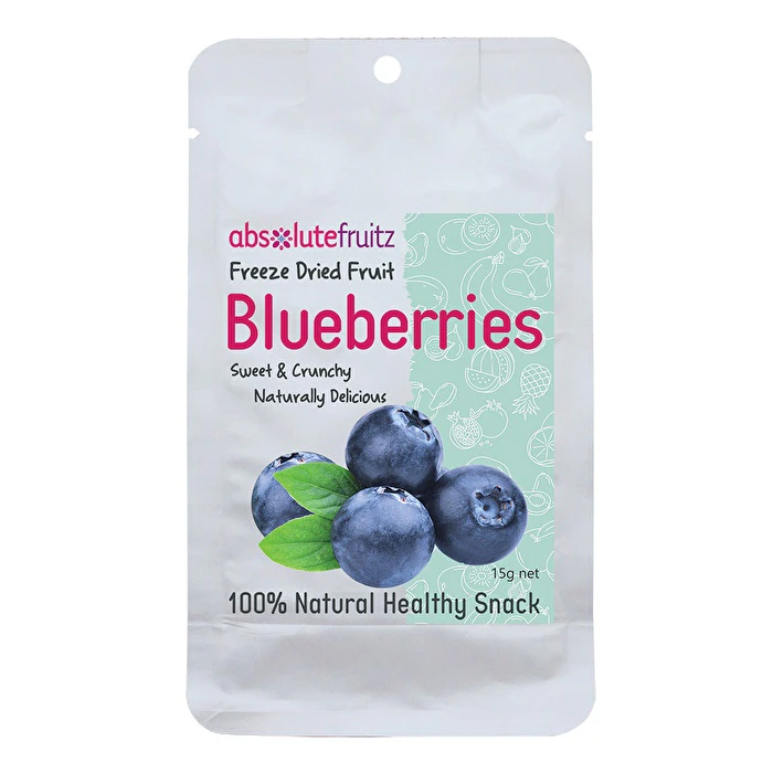 Absolute Fruitz AbsoluteFruitz FreezeDried Whole Blueberries 15g