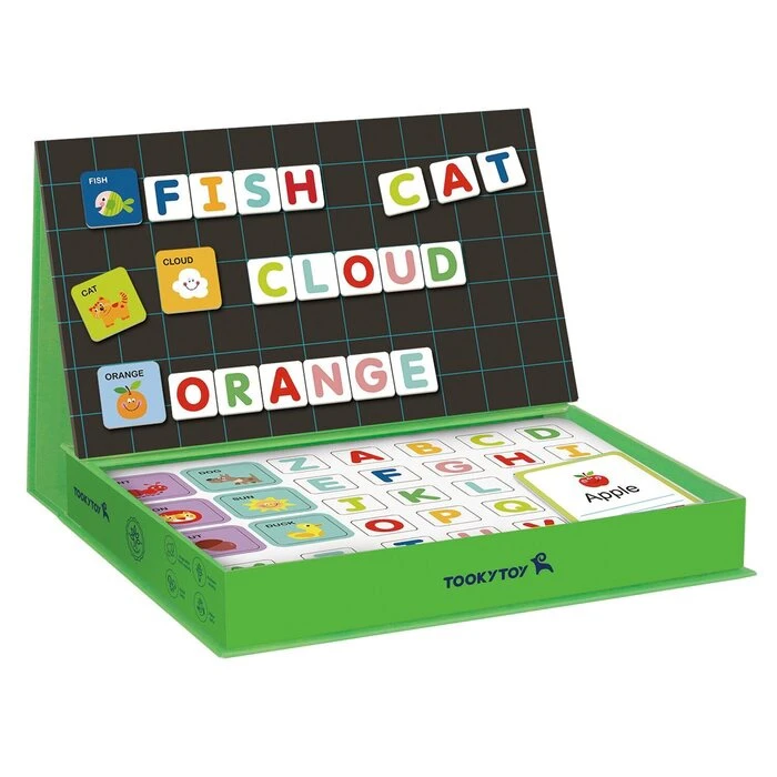 Tooky Toy Co Magnetic BoxAlphabet 26x19x5cm