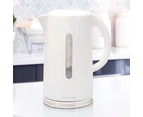 Westinghouse Boiling Water Electric Tea/Coffee Benchtop Kettle 1.7L White