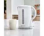 Westinghouse Boiling Water Electric Tea/Coffee Benchtop Kettle 1.7L White