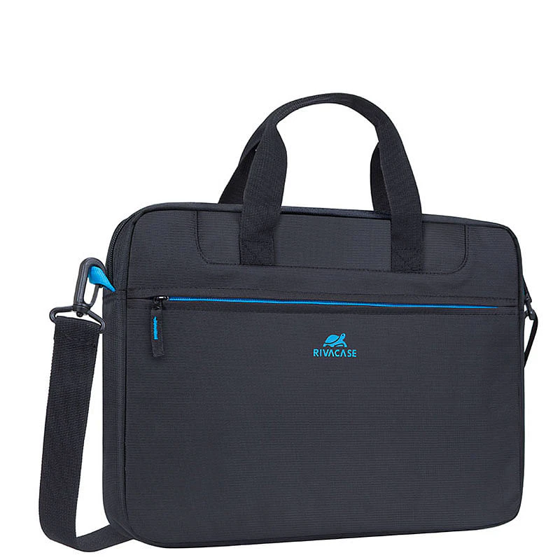 Rivacase 8027 Regent II 14" Laptop Bag - Black [8027 BLACK]