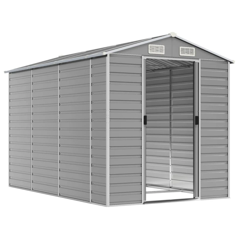 Garden Sheds Outdoor Storage House Metal Tool Equipment Workshop Shelter Shed