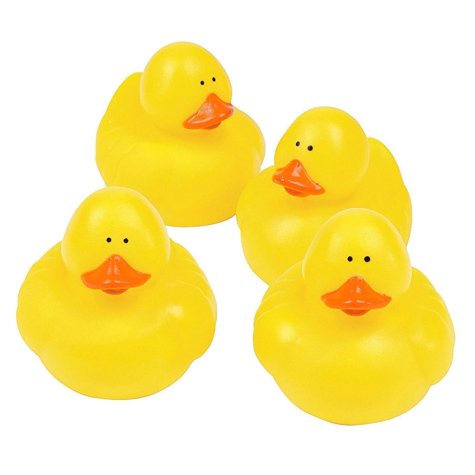 Yellow Rubber Duckies (Pack of 12)