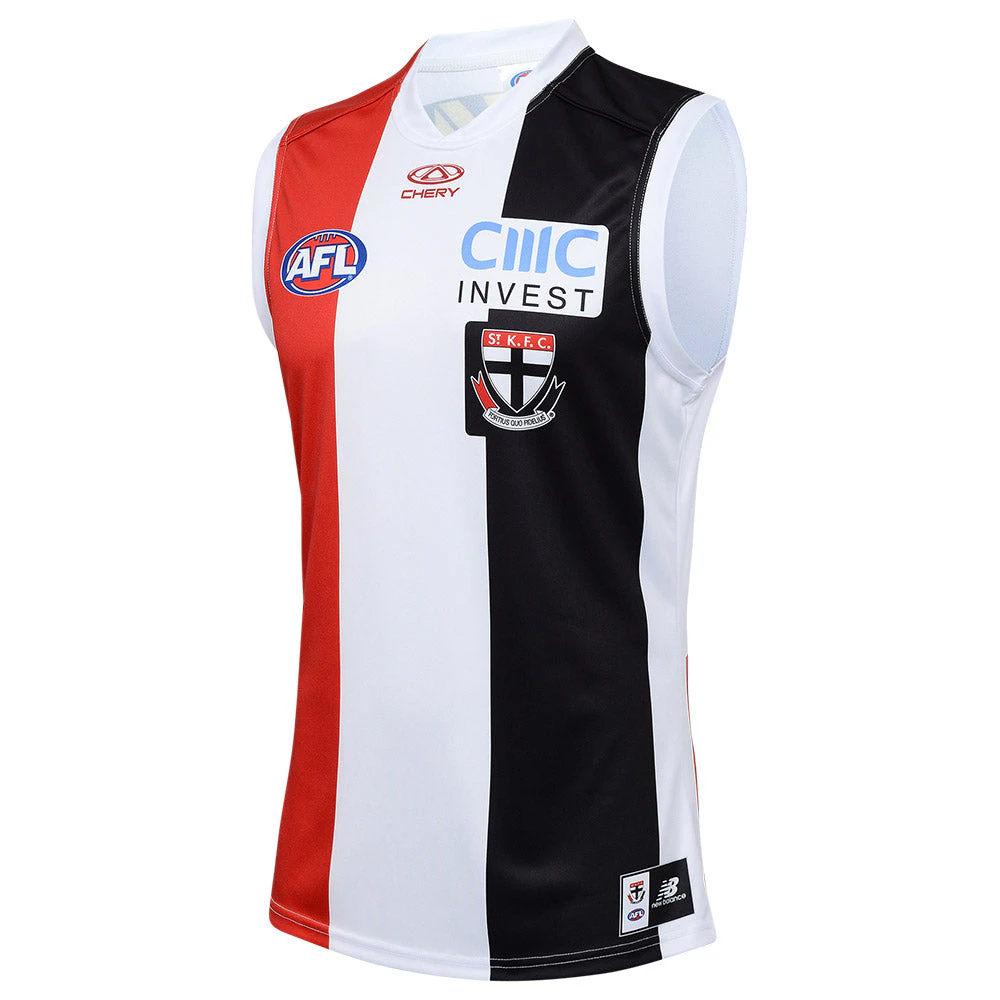 St Kilda 2024 Authentic Mens Clash Guernsey