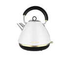 Morphy Richards Electric Ascend Soft Gold Traditional Pyramid Kettle 2200W