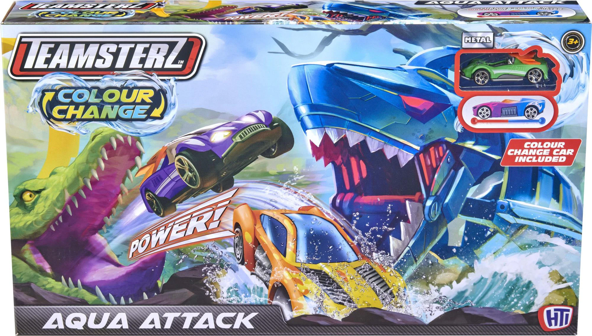 Teamsterz Colour Change Aqua Attack Playset