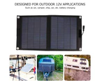 Solar Panel Folded- Solar Panel Polycrystalline Silicon Solar Emergency Charger for Car Battery