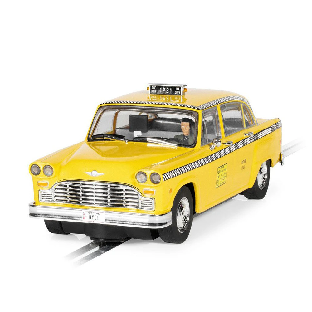 Scalextric 1:32 Scale NYC Taxi 1977 Slot Car Model C4432