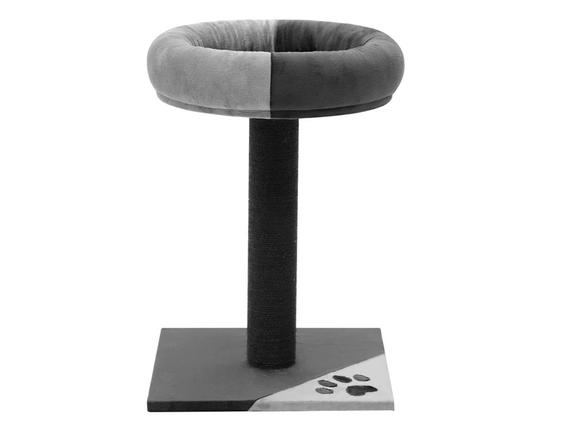 Grey Cat Scratching Tree Scratcher Post Pole Furniture Gym House