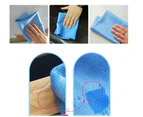 20Pcs Microfibre Glass Cleaning Cloth Car Towel Window Dish Washing 40x40 cm Blue