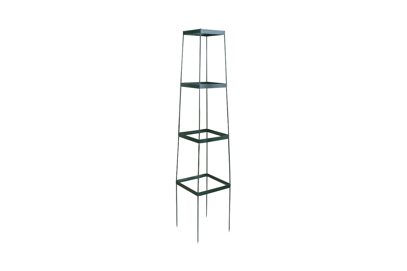 Greenlife Support Frame Tomato Growing Tower 4 Tier Cage - Green