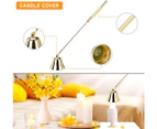 3 in 1 Candle Accessory Set, Candle Wick Trimmer Cutter, Candle Snuffer Extinguisher, Wick Dipper with Gift