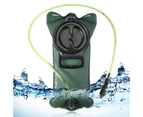 Hydration Pack Large Capacity Leak-proof Multi-purpose Foldable Water Backpack for Cycling Army Green