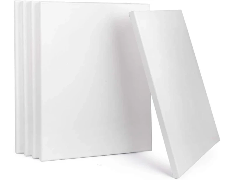 10 x 15mm PROFILE ARTIST STRETCHED CANVAS 50x60cm Cotton White Blank Panel Paint Perfect for All Types of Paint