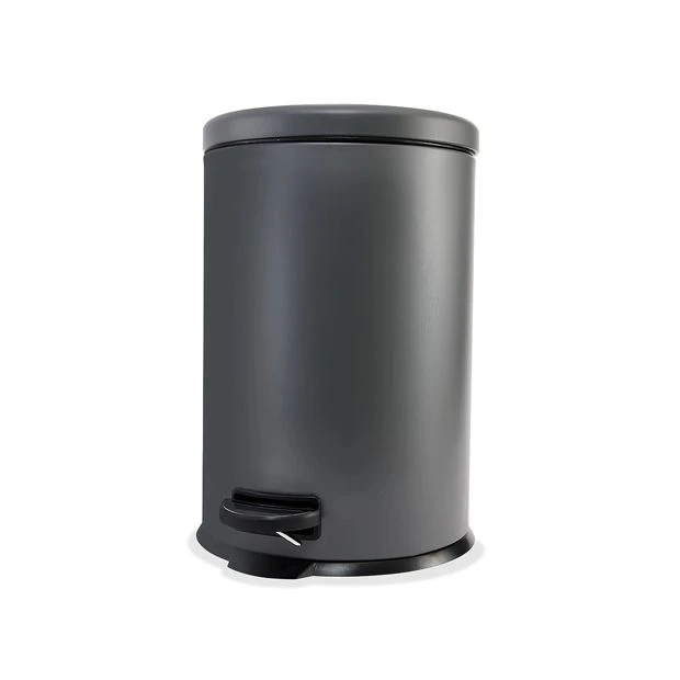 Round Pedal Bin, 20L- Anko