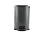 Round Pedal Bin, 20L- Anko