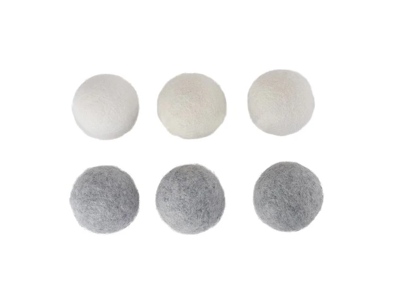 Wool Dryer Balls, 6 Pack - Anko