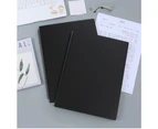 B4 Binder with Plastic Sleeves, Art Portfolio Folder with Clear Sheet Protectors, Presentation Book for Artwork, Document Organizer Binder