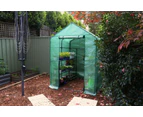 Greenlife 4 Tier Large Walk-in Greenhouse with PE Cover - 1950 x 1430 x 1430mm